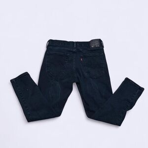 Levi’s 512 Slim Taper Black Jeans Men’s 36x30 Denim Casual Everyday